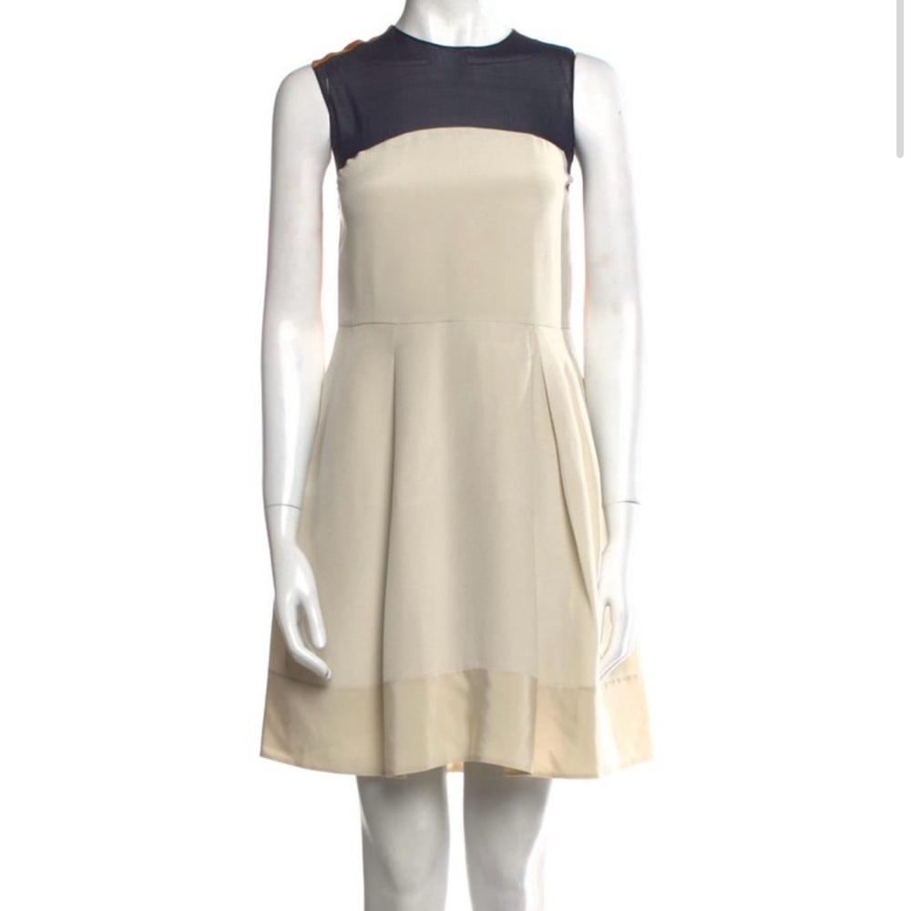 Phillip Lim silk color block dress